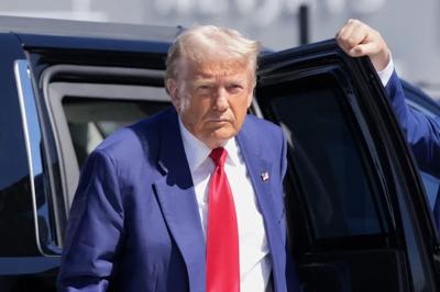 Donald Trump. 4-9-25